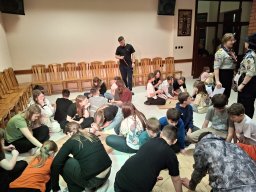 Szkolne zimowisko w Serpelicach nad Bugiem